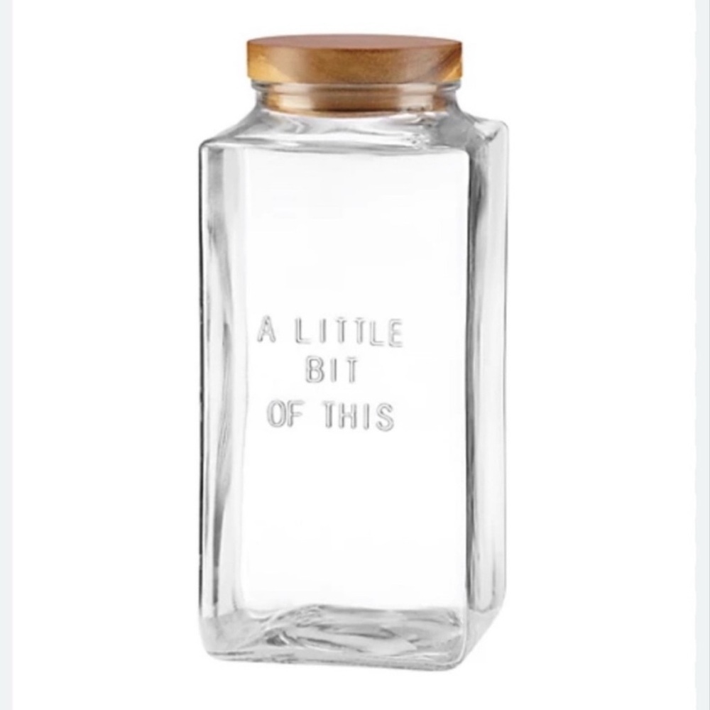 Kate Spade Glass Canister